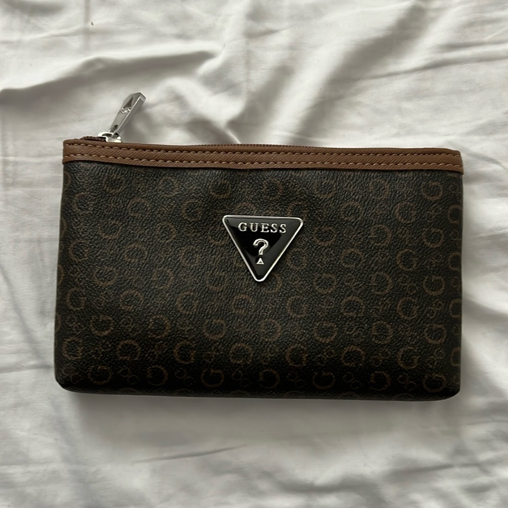 Guess mini makeup bag